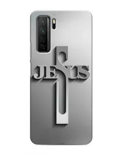 Чехол для Honor 30s с картинкой «Металлический крест Jesus» Чехол для Honor 30s с картинкой «Металлический крест Jesus»