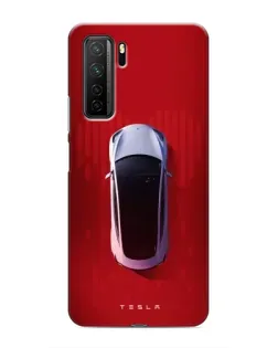Чохол для Honor 30s з картинкою «Tesla Top View»