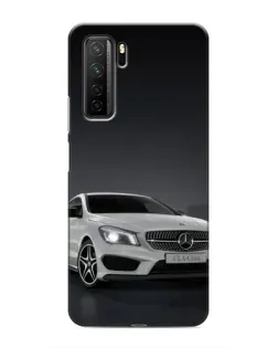 Чохол для Honor 30s з картинкою «Mercedes AMG GT Silver»