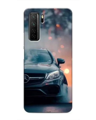 Чехол для Honor 30s с картинкой «Mercedes — ночной город» Чехол для Honor 30s с картинкой «Mercedes — ночной город»