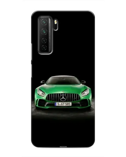 Чехол для Honor 30s с картинкой «Mercedes — неоновый лого» Чехол для Honor 30s с картинкой «Mercedes — неоновый лого»