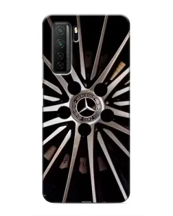 Чехол для Honor 30s с картинкой «Диск Mercedes»