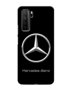 Чехол для Honor 30s с картинкой «Mercedes Silver Logo»