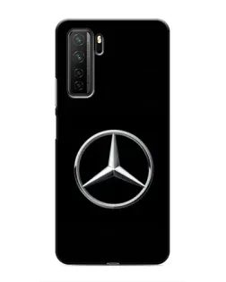 Чехол для Honor 30s с картинкой «Mercedes классический лого»