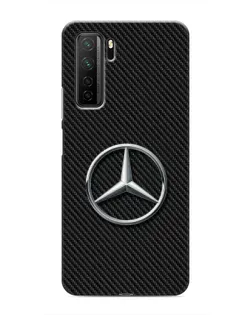 Чехол для Honor 30s с картинкой «Карбоновый Mercedes стиль» Чехол для Honor 30s с картинкой «Карбоновый Mercedes стиль»