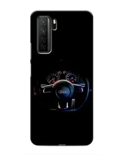 Чохол для Honor 30s з картинкою «Салон Audi — кермо»