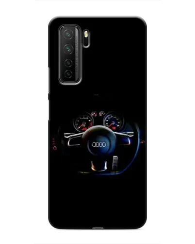 Чехол для Honor 30s с картинкой «Салон Audi — руль» Чехол для Honor 30s с картинкой «Салон Audi — руль»