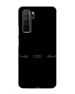 Чохол для Honor 30s з картинкою «Audi — світловий підпис»