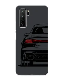 Чохол для Honor 30s з картинкою «Задня частина Audi — арт»