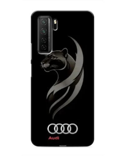 Чехол для Honor 30s с картинкой «Графика — пантера и Audi» Чехол для Honor 30s с картинкой «Графика — пантера и Audi»