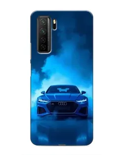 Чохол для Honor 30s з картинкою «Audi — блакитна енергія»