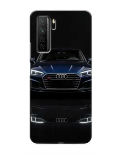 Чохол для Honor 30s з картинкою «Audi — нічне відображення»
