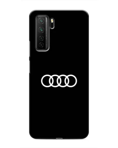 Чехол для Honor 30s с картинкой «Audi White Logo» Чехол для Honor 30s с картинкой «Audi White Logo»