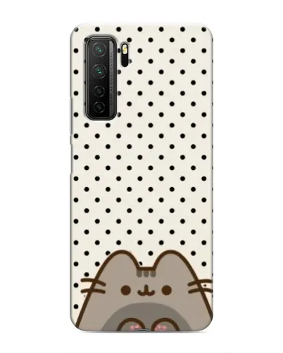 Чехол для Honor 30s с картинкой «Пушин в горошек»