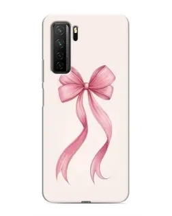 Чохол для Honor 30s з картинкою «Рожевий бант»