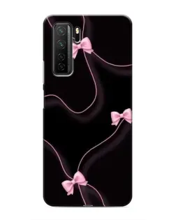 Чохол для Honor 30s з картинкою «Рожеві стрічки»