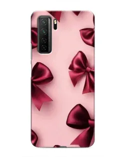 Чохол для Honor 30s з картинкою «Бордовий атлас»