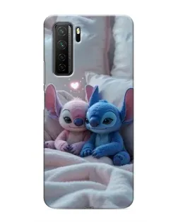 Чохол для Honor 30s з картинкою «Плюшеві Стіч Ангел»