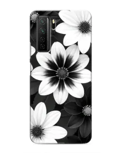 Чохол для Honor 30s з картинкою «Монохромні айстри»