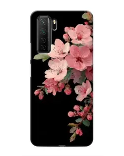 Чохол для Honor 30s з картинкою «Рожева гілка сакури»