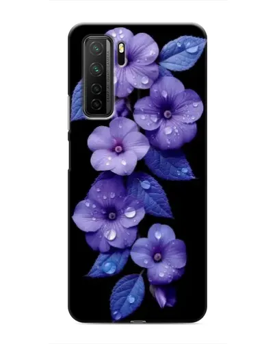 Чохол для Honor 30s з картинкою «Фіолетові квіти з росою» Чохол для Honor 30s з картинкою «Фіолетові квіти з росою»