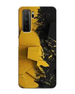 Чохол для Honor 30s з картинкою «Золоті уламки геометрії»