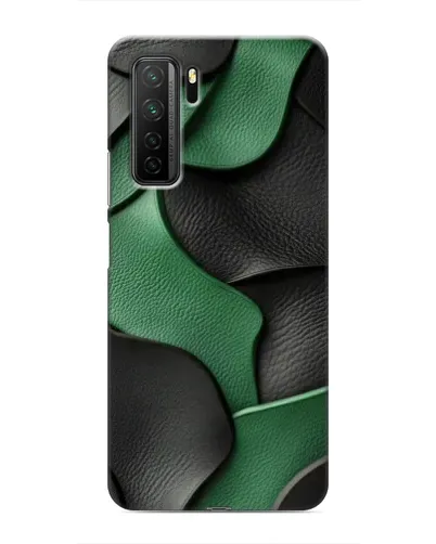 Чохол для Honor 30s з картинкою «Зелені шкіряні хвилі»