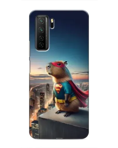 Чохол для Honor 30s з картинкою «Капі-мен супергерой» Чохол для Honor 30s з картинкою «Капі-мен супергерой»