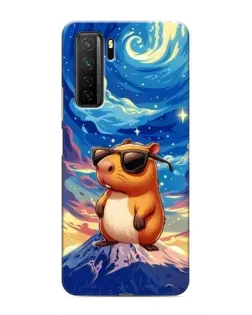 Чохол для Honor 30s з картинкою «Капібара Ван Гога»