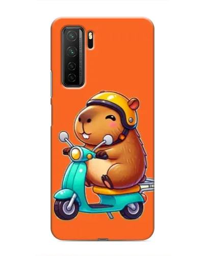 Чохол для Honor 30s з картинкою «Капібара на скутері» Чохол для Honor 30s з картинкою «Капібара на скутері»