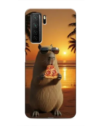 Чохол для Honor 30s з картинкою «Капібара з піцою» Чохол для Honor 30s з картинкою «Капібара з піцою»