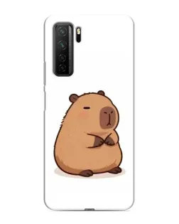 Чохол для Honor 30s з картинкою «Товстенька капібара»