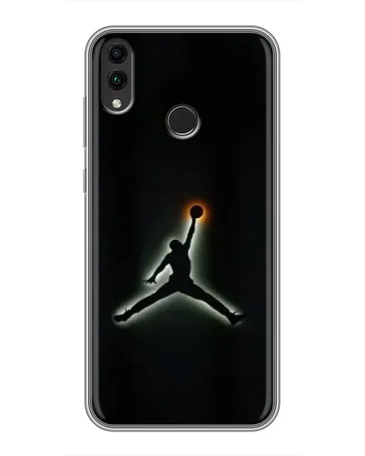 Чехол для Huawei Honor 8C с картинкой «Jordan Gradient Logo» Чехол для Huawei Honor 8C с картинкой «Jordan Gradient Logo»