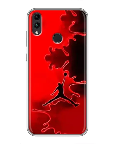 Чехол для Huawei Honor 8C с картинкой «Jordan Red Smoke» Чехол для Huawei Honor 8C с картинкой «Jordan Red Smoke»