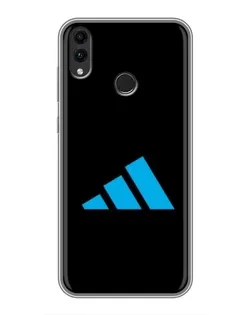 Чохол для Huawei Honor 8C з картинкою «Adidas Cyan Logo»