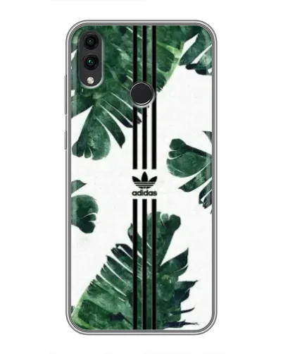 Чохол для Huawei Honor 8C з картинкою «Пальмове листя адідас» Чохол для Huawei Honor 8C з картинкою «Пальмове листя адідас»
