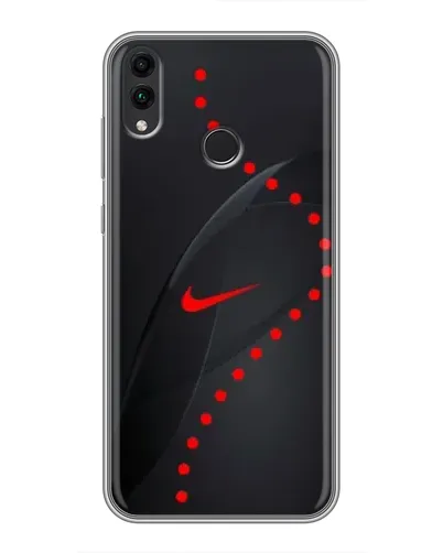Чохол для Huawei Honor 8C з картинкою «Абстрактний дизайн Nike» Чохол для Huawei Honor 8C з картинкою «Абстрактний дизайн Nike»