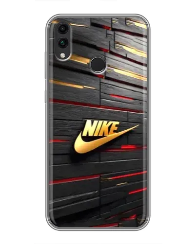 Чохол для Huawei Honor 8C з картинкою «Золотий Nike на металі» Чохол для Huawei Honor 8C з картинкою «Золотий Nike на металі»