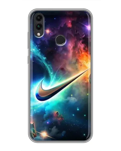 Чохол для Huawei Honor 8C з картинкою «Космічний Nike Swoosh» Чохол для Huawei Honor 8C з картинкою «Космічний Nike Swoosh»