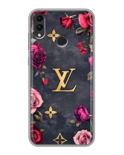 Чехол для Huawei Honor 8C с картинкой «Цветочный Louis Vuitton» Чехол для Huawei Honor 8C с картинкой «Цветочный Louis Vuitton»