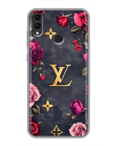 Чехол для Huawei Honor 8C с картинкой «Цветочный Louis Vuitton» Чехол для Huawei Honor 8C с картинкой «Цветочный Louis Vuitton»