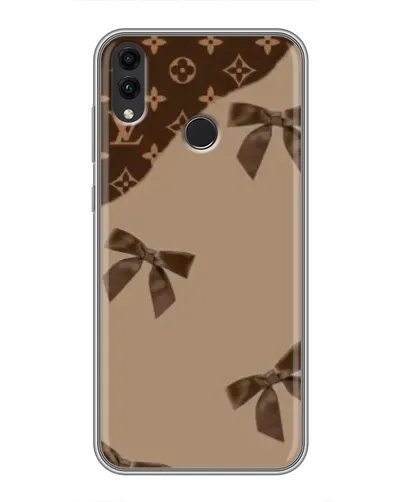 Чехол для Huawei Honor 8C с картинкой «LV — кофейный атлас» Чехол для Huawei Honor 8C с картинкой «LV — кофейный атлас»