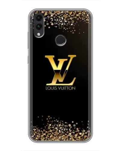 Чехол для Huawei Honor 8C с картинкой «LV — золотые искры» Чехол для Huawei Honor 8C с картинкой «LV — золотые искры»