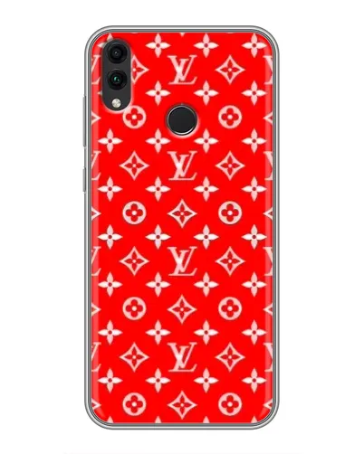 Чехол для Huawei Honor 8C с картинкой «Яркий паттерн LV» Чехол для Huawei Honor 8C с картинкой «Яркий паттерн LV»