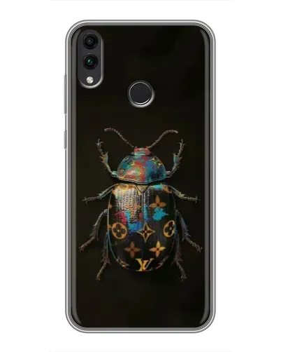 Чехол для Huawei Honor 8C с картинкой «LV — мраморный принт» Чехол для Huawei Honor 8C с картинкой «LV — мраморный принт»