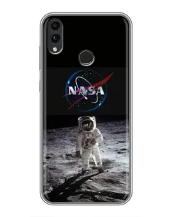 Чехол для Huawei Honor 8C с картинкой «Астронавт на Луне» Чехол для Huawei Honor 8C с картинкой «Астронавт на Луне»