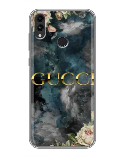 Чохол для Huawei Honor 8C з картинкою «Абстрактні квіти Gucci» Чохол для Huawei Honor 8C з картинкою «Абстрактні квіти Gucci»