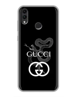 Чохол для Huawei Honor 8C з картинкою «Gucci — срібна змія» Чохол для Huawei Honor 8C з картинкою «Gucci — срібна змія»