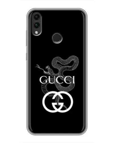 Чохол для Huawei Honor 8C з картинкою «Gucci — срібна змія» Чохол для Huawei Honor 8C з картинкою «Gucci — срібна змія»