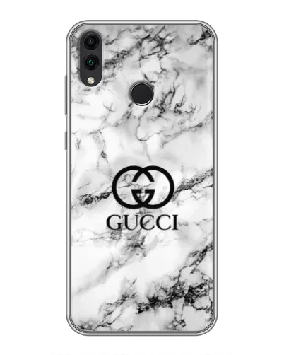 Чохол для Huawei Honor 8C з картинкою «Gucci — мармуровий шик» Чохол для Huawei Honor 8C з картинкою «Gucci — мармуровий шик»